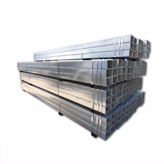 Galvanized Steel Pipe High Quality Corrugated Square Tubing Iron Rectangular Tube