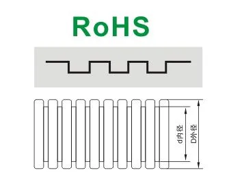 Nylon PA6 Flexible Corrugated Tube Ad106 PA-Ad106