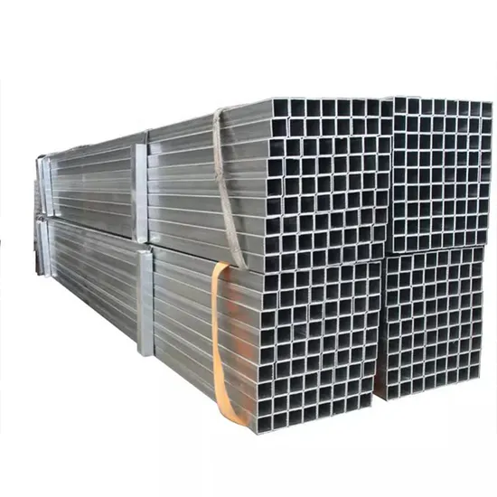 Galvanized Steel Pipe High Quality Corrugated Square Tubing Iron Rectangular Tube